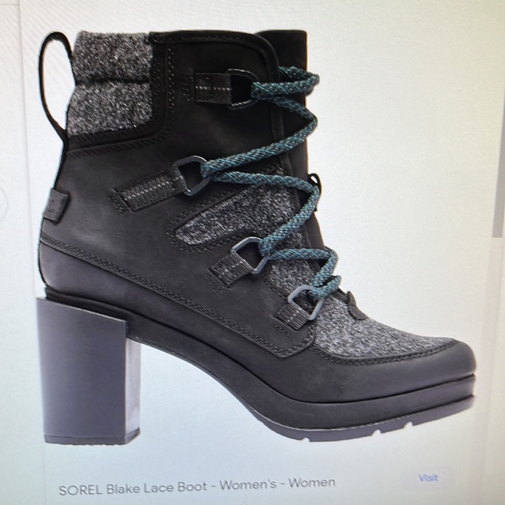 Sorel Blake Lace Boot size 8.5
